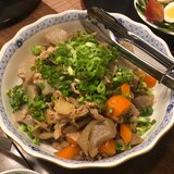 豚肉とこんにゃくの味噌煮込み